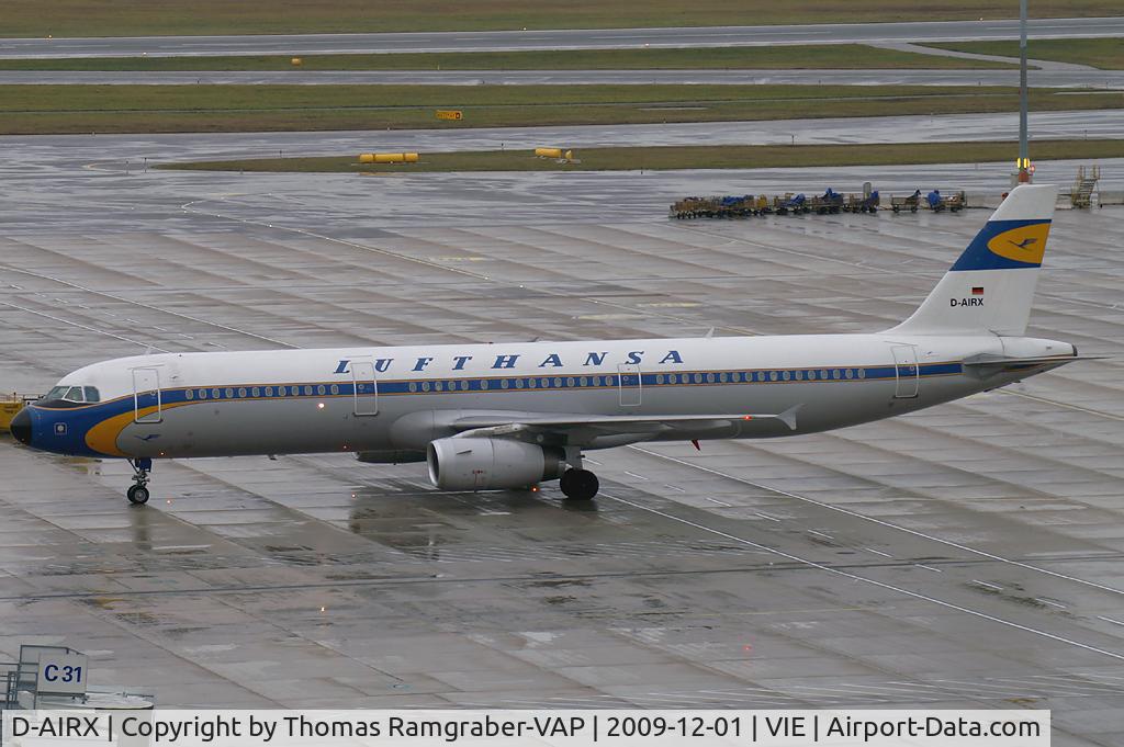 D-AIRX, 1998 Airbus A321-131 C/N 0887, Lufthansa Airbus A321