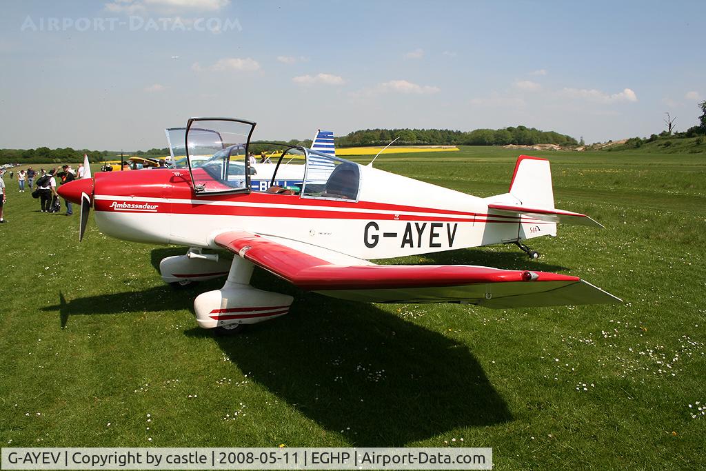 G-AYEV, 1960 SAN Jodel DR.1050 Ambassadeur C/N 179, seen @ Popham