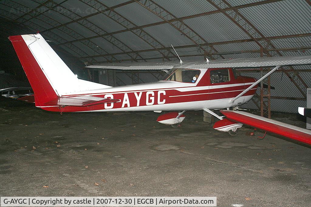 G-AYGC, 1970 Reims F150K C/N 0556, seen @ Barton
