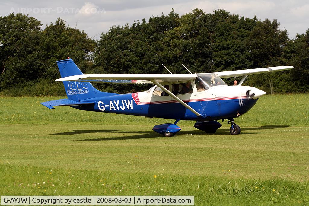 G-AYJW, 1970 Reims FR172G Reims Rocket C/N 0225, seen @ Stoke Golding