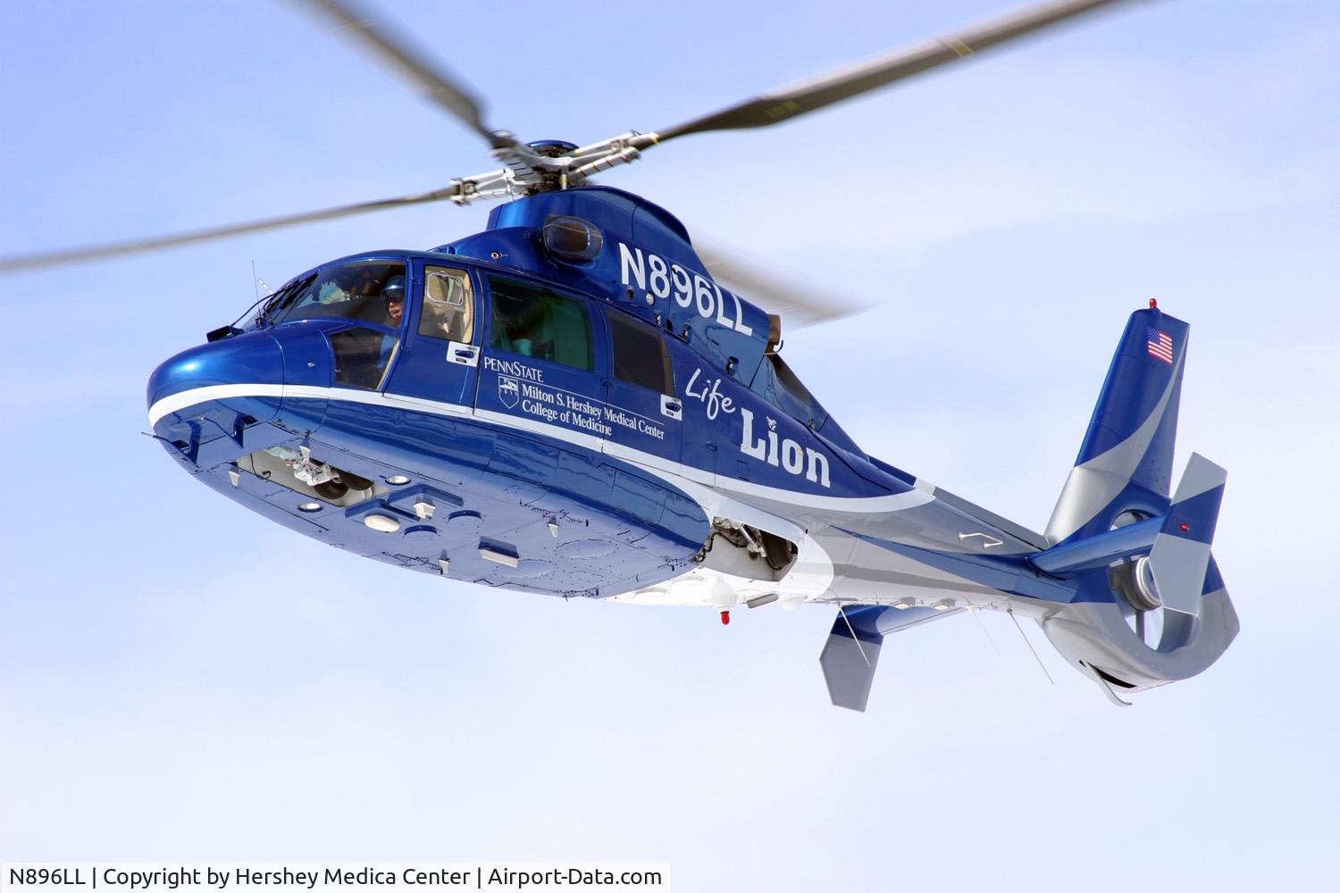 N896LL, 1988 Eurocopter AS-365N-3 Dauphin 2 C/N 6294, Life Lion