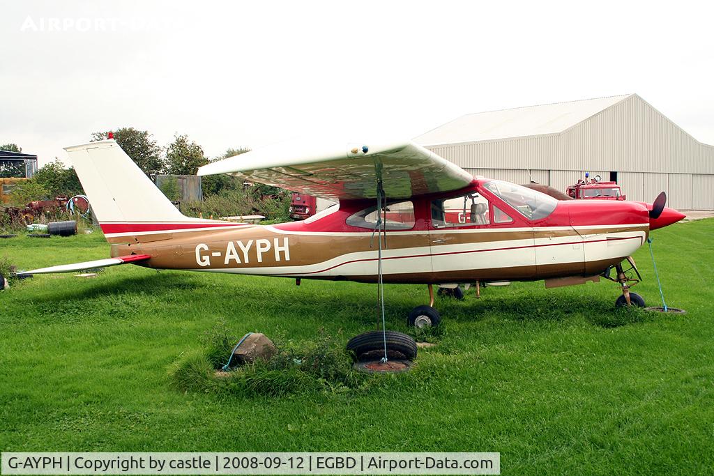G-AYPH, 1971 Reims F177RG Cardinal RG C/N 0018, seen @ Derby