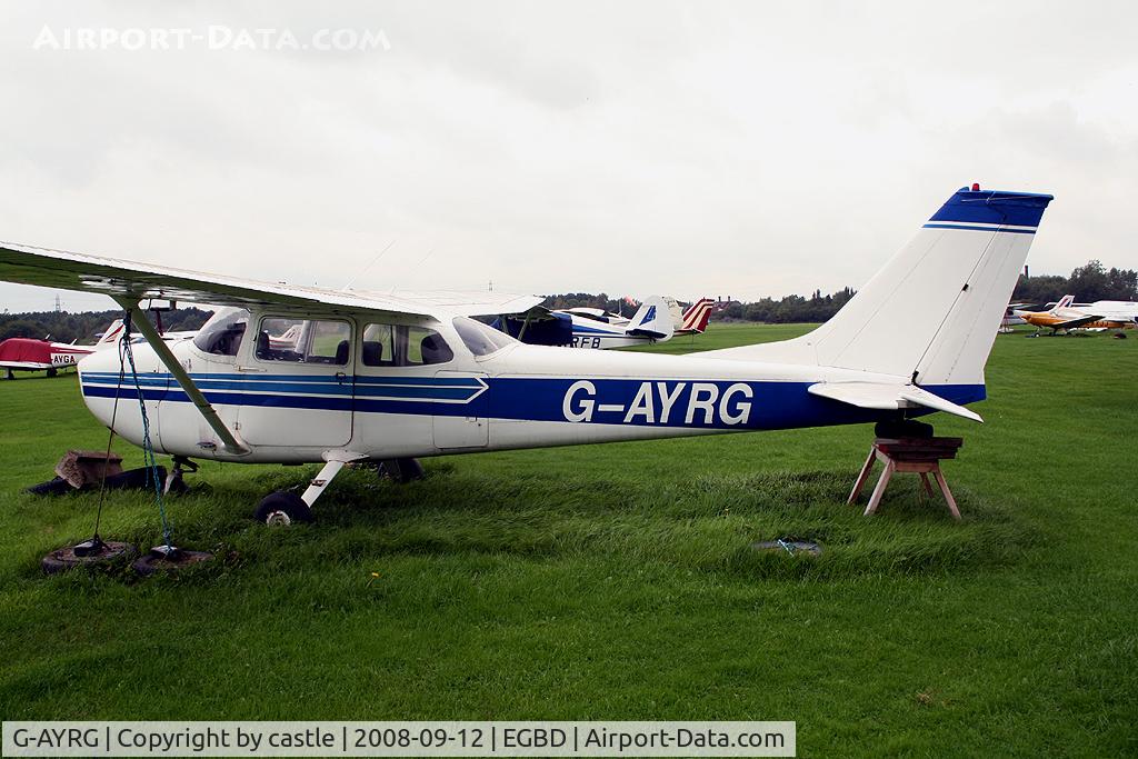 G-AYRG, 1971 Reims F172K Skyhawk C/N 0761, seen @ Derby