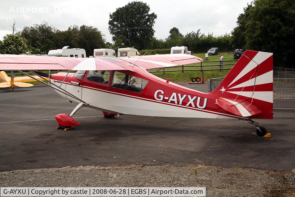 G-AYXU, 1969 Bellanca 7KCAB Citabria C/N 232-70, seen @ Shobdon