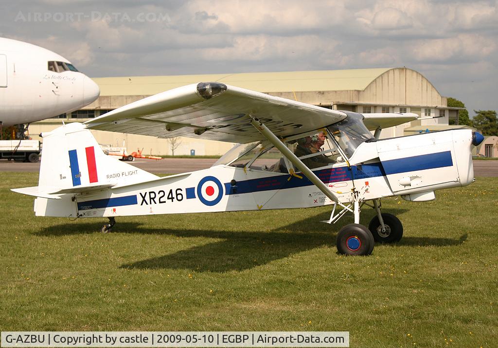 G-AZBU, 1961 Auster AOP.9 C/N AUS/183, seen @ Kemble vintage flyin