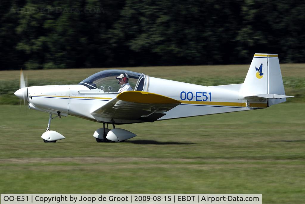 OO-E51, 2004 Alpi Aviation Pioneer 200WF C/N 67, ready for take off after the Schaffen-Diest old-timer fly-in.
