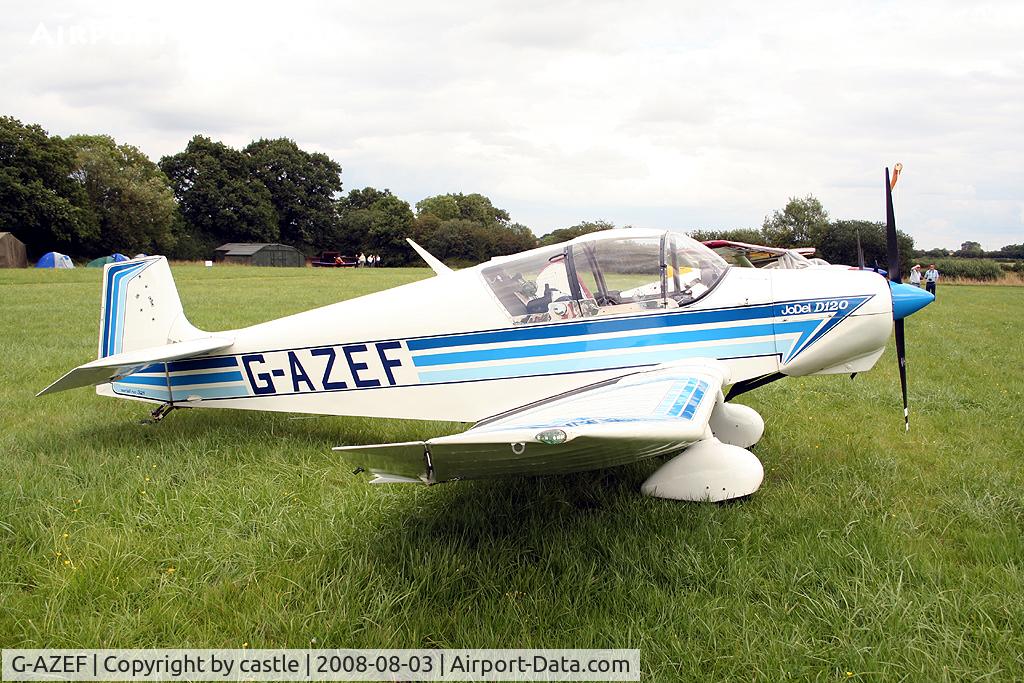 G-AZEF, 1966 Wassmer (Jodel) D-120 Paris-Nice C/N 321, seen @ Stoke Golding