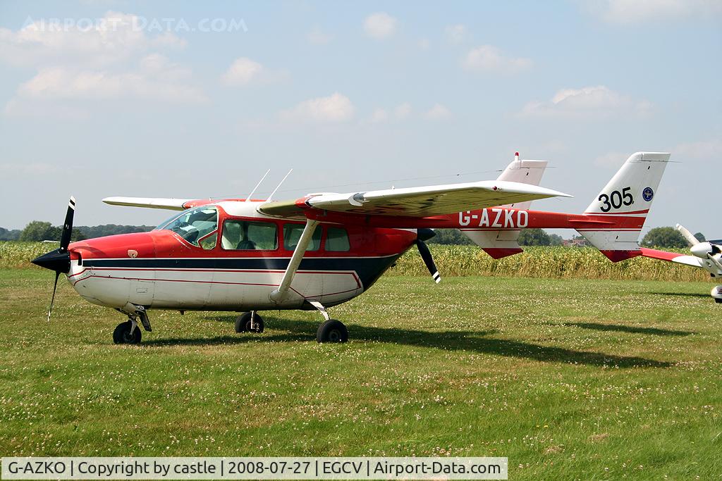 G-AZKO, 1971 Reims F337F Super Skymaster C/N F3370041, seen @ Sleap
