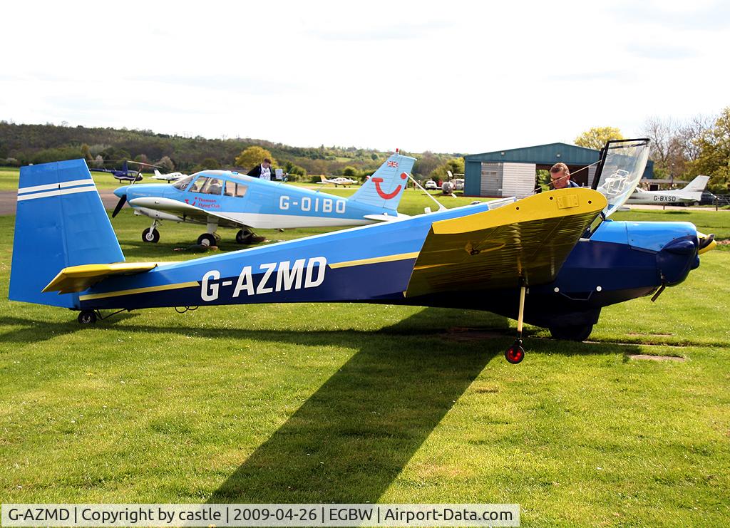 G-AZMD, 1972 Slingsby T-61C Falke C/N 1758, seen @ Wellesbourne Mountford