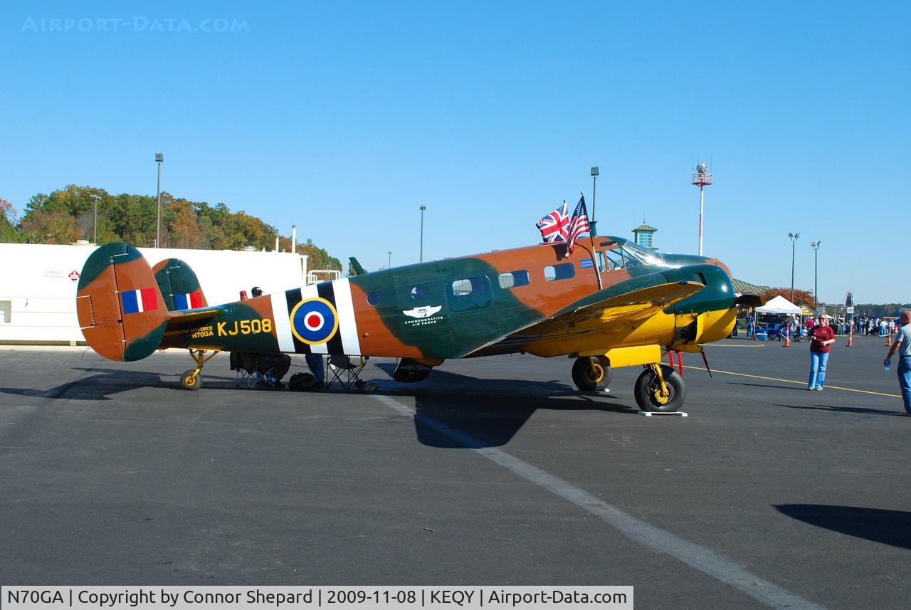 N70GA, 1946 Beech D18S C/N A-177, Beech D18S