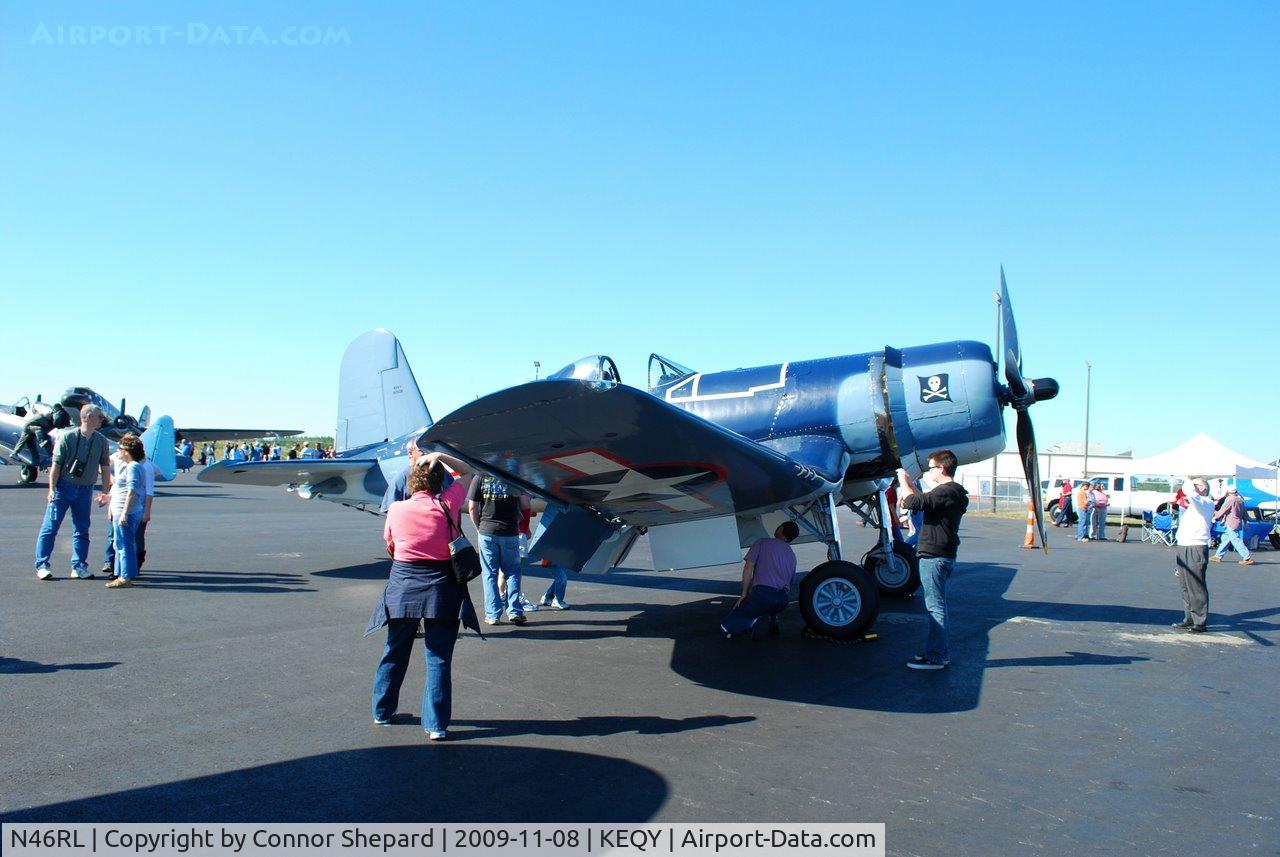 N46RL, 1945 Goodyear FG-1D Corsair C/N Not found (92508/N46RL), Corsair