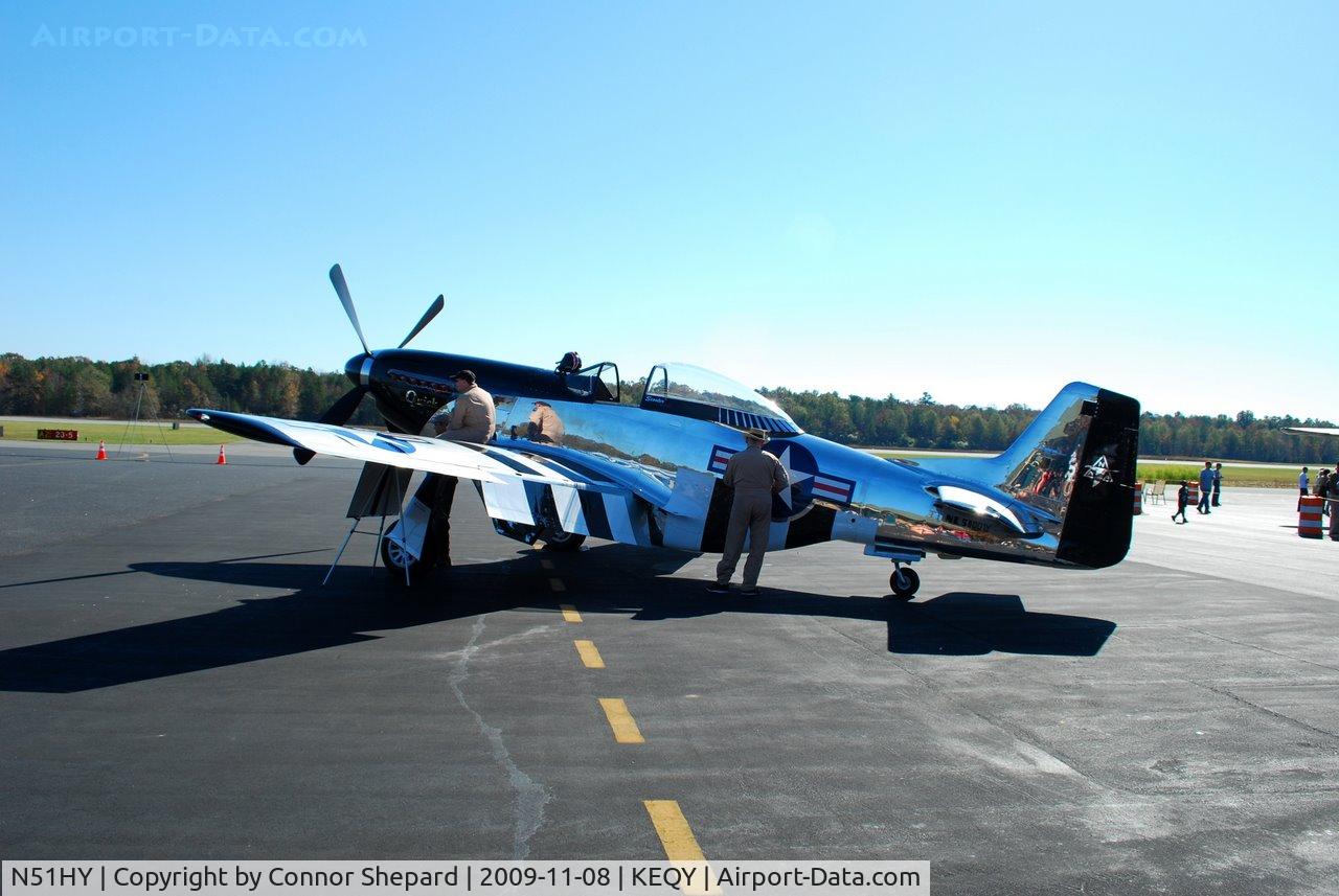 N51HY, 1944 North American P-51D Mustang C/N 124-48192, Sharpest P-51 on the ramp