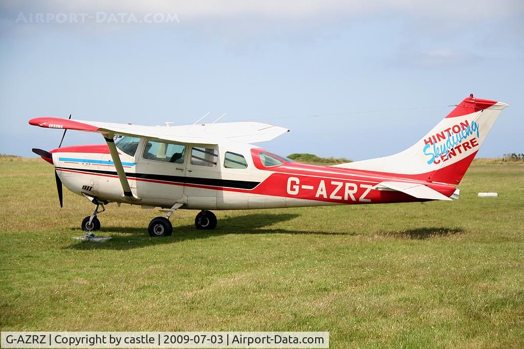 G-AZRZ, 1972 Cessna U206F Stationair C/N U20601803, seen @ Perranporth