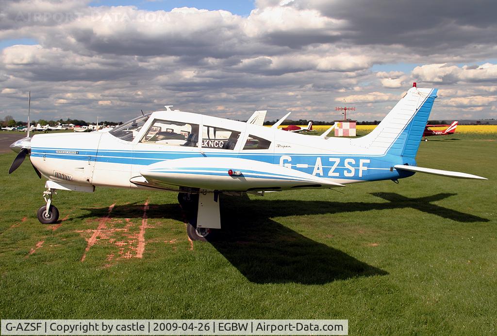 G-AZSF, 1972 Piper PA-28R-200-2 Cherokee Arrow II C/N 28R-7235048, seen @ Wellesbourne Mountford