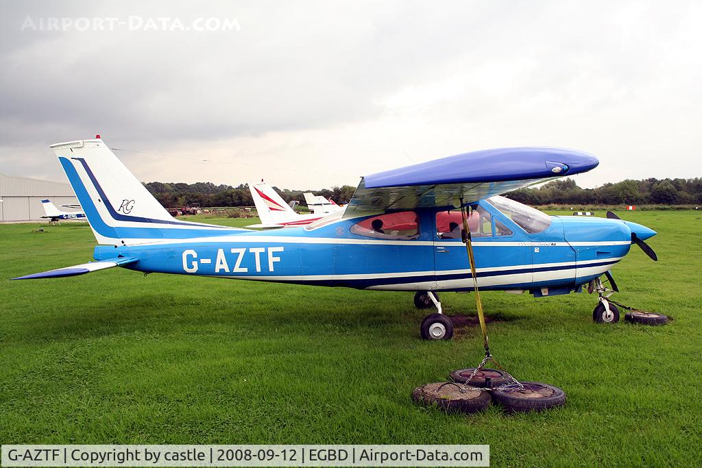 G-AZTF, 1972 Reims F177RG Cardinal RG C/N 0054, seen @ Derby