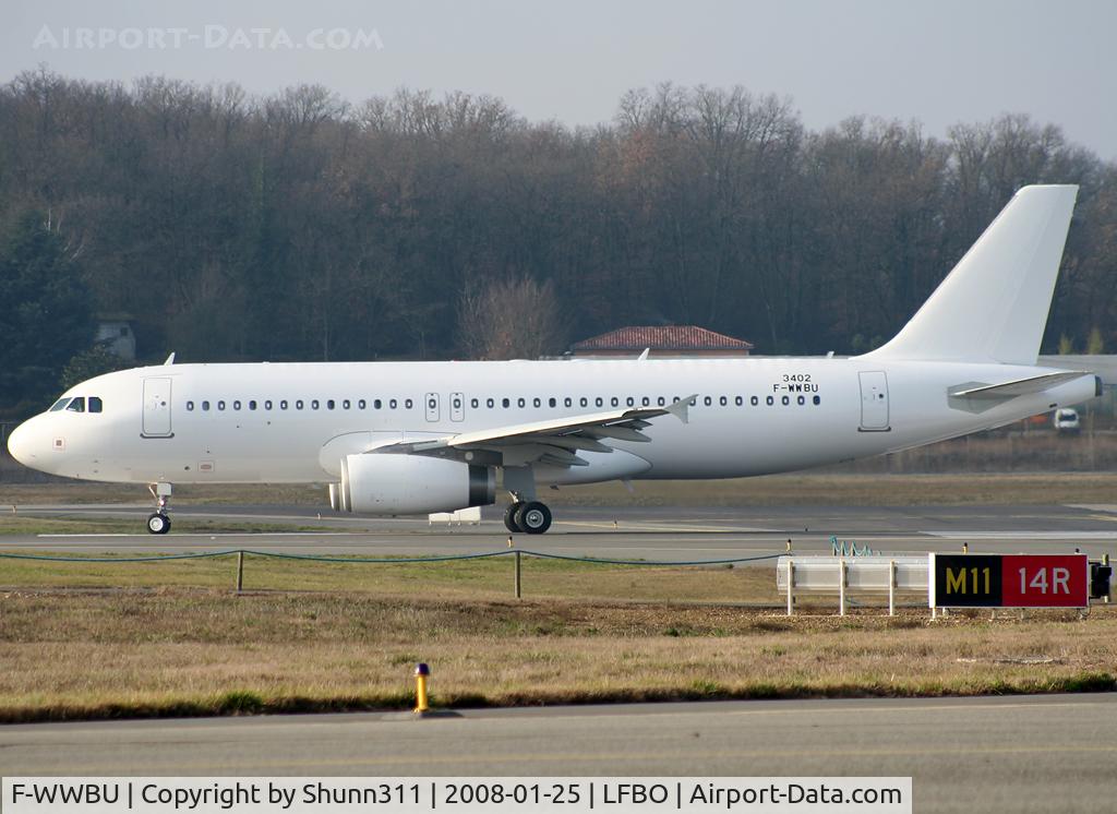 F-WWBU, 2008 Airbus A320-232 C/N 3402, C/n 3402 - for Saad Air