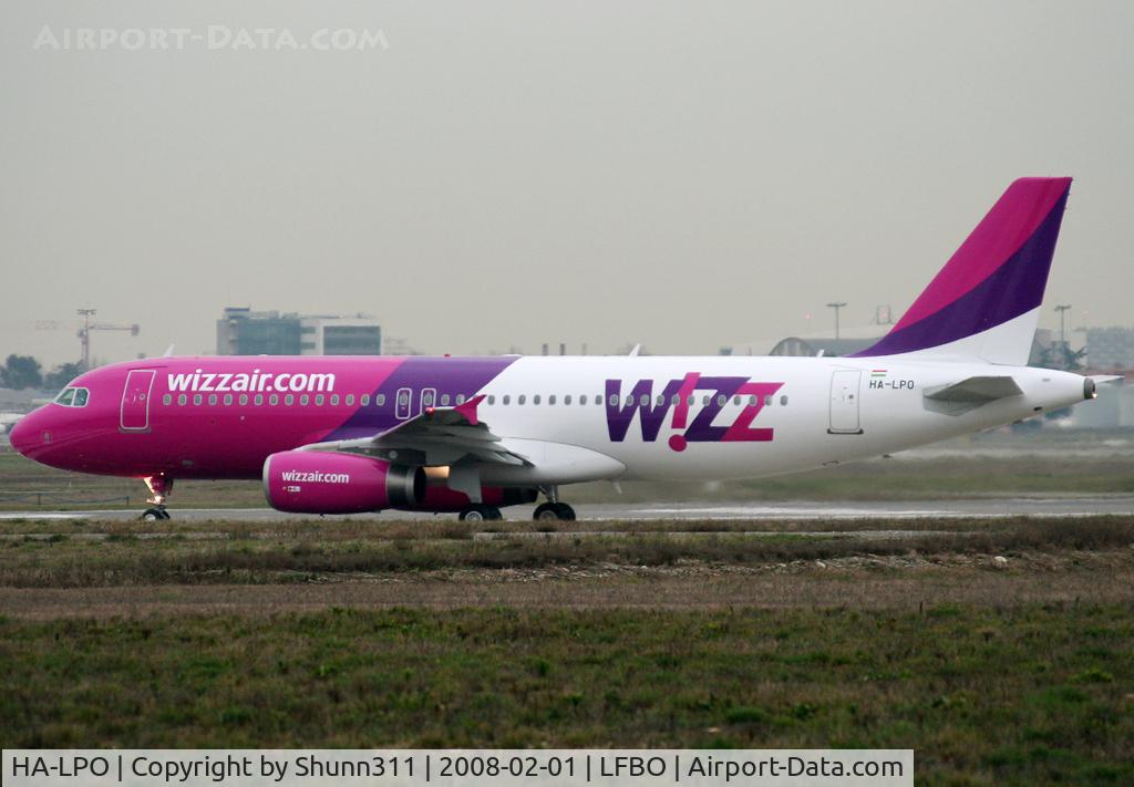 HA-LPO, 2008 Airbus A320-232 C/N 3384, Delivery day...