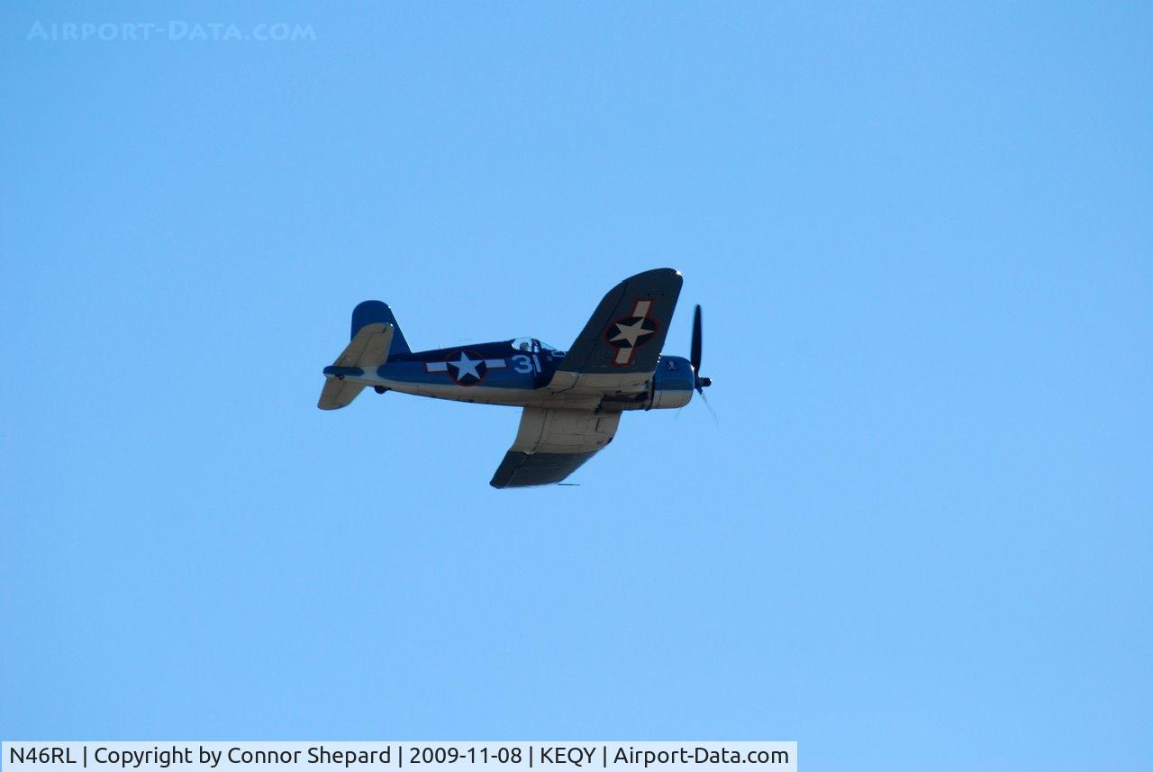 N46RL, 1945 Goodyear FG-1D Corsair C/N Not found (92508/N46RL), Corsair