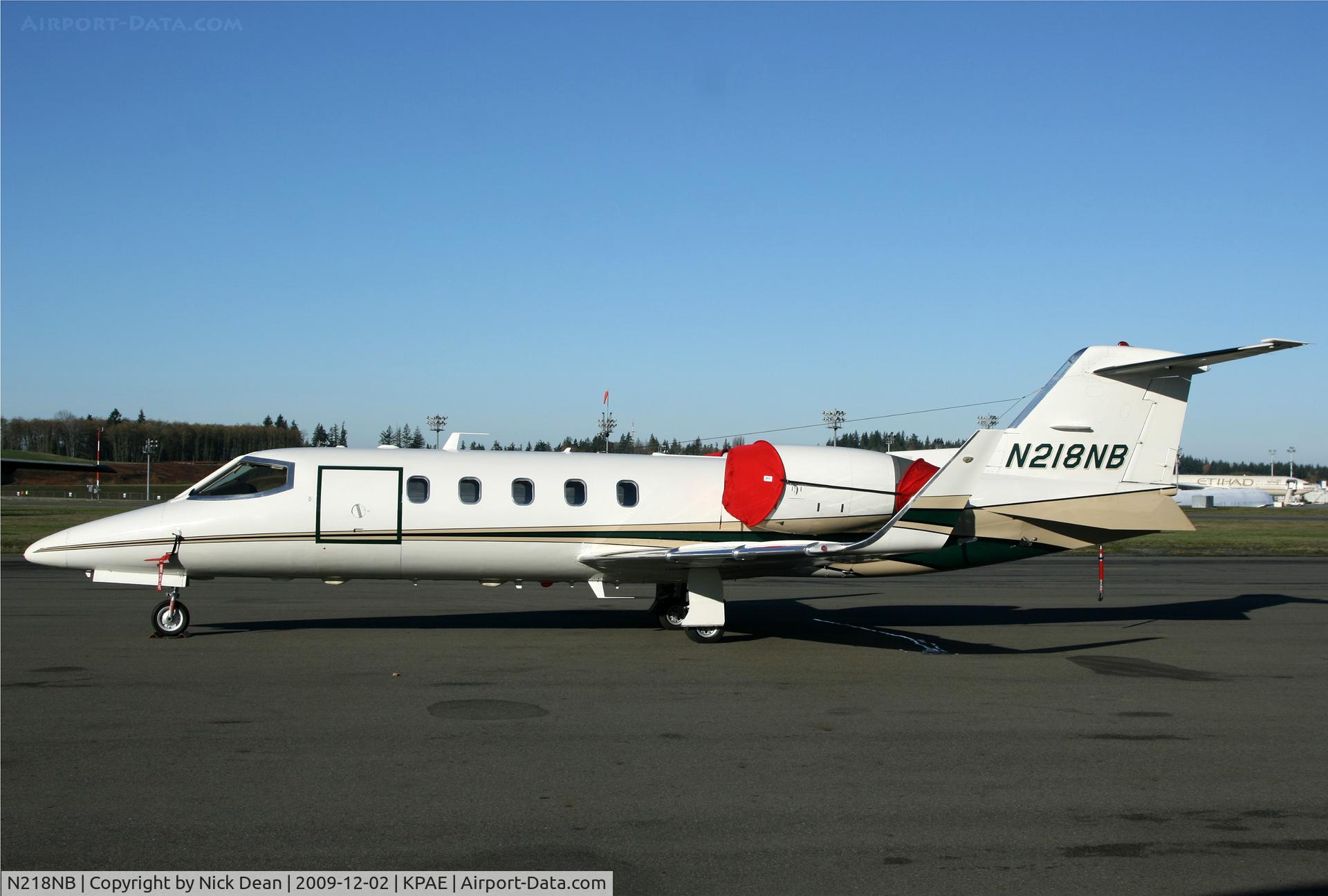 N218NB, 1998 Learjet Inc 31A C/N 146, KPAE