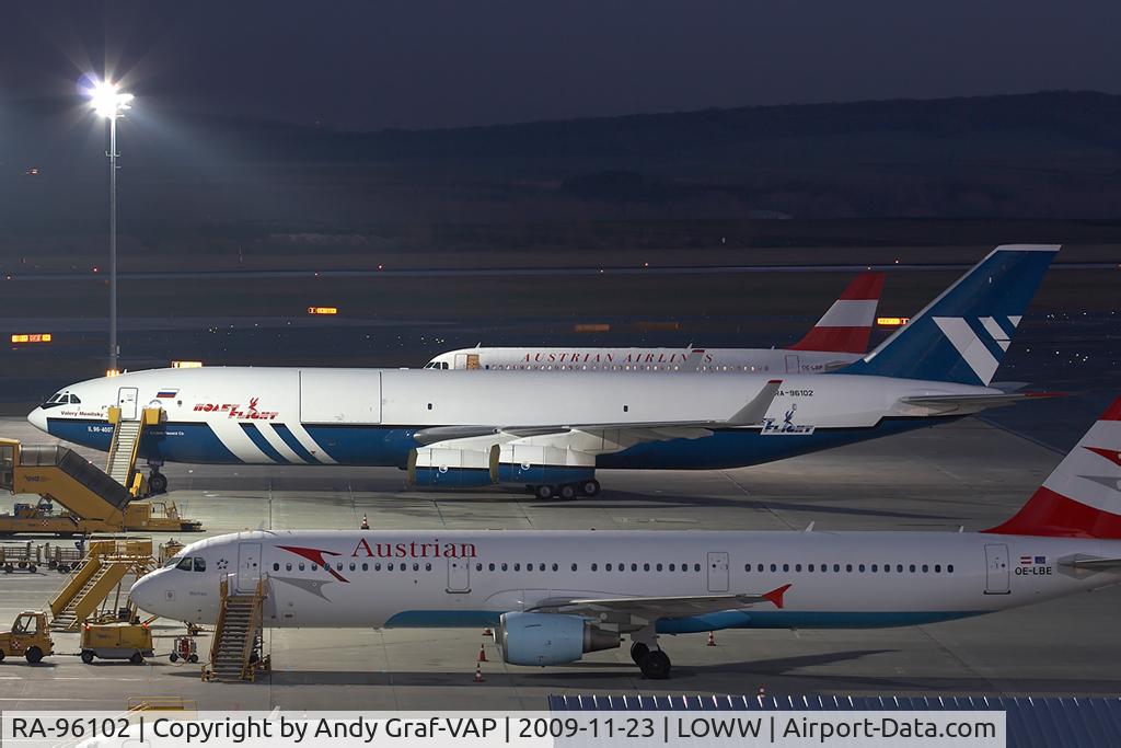 RA-96102, 1997 Ilyushin Il-96-400T C/N 97693201002, Polet IL96