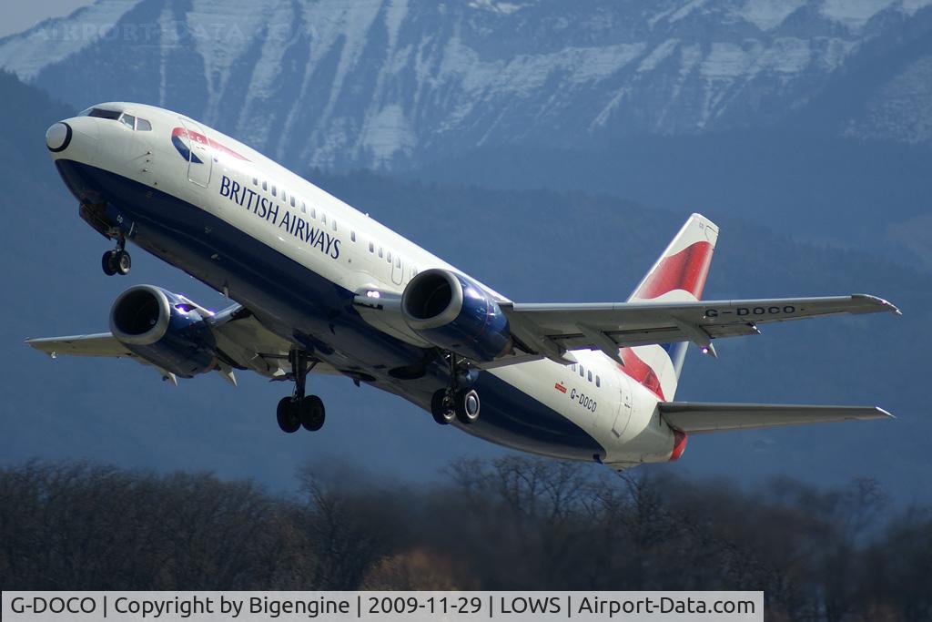 G-DOCO, 1992 Boeing 737-436 C/N 25849, British Airways