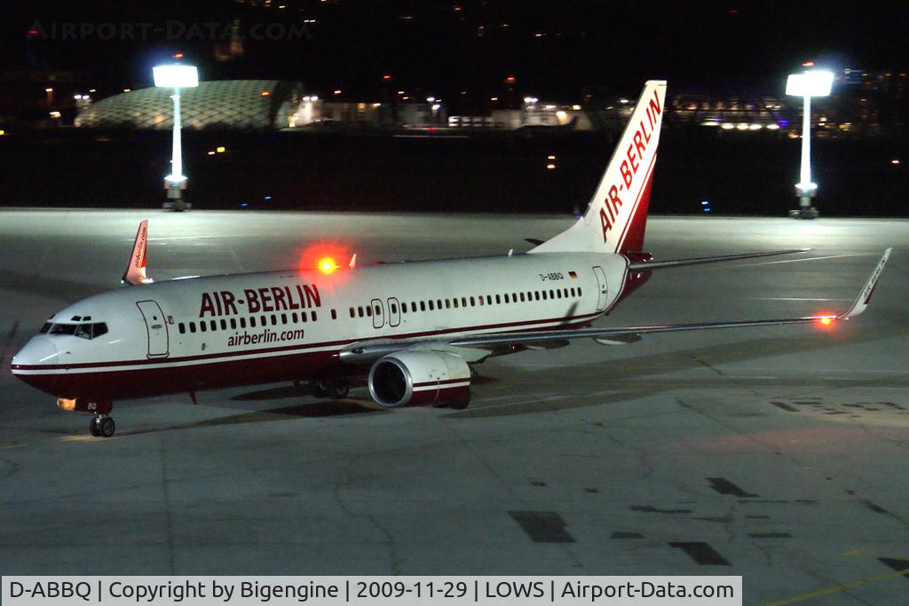 D-ABBQ, 1999 Boeing 737-86N C/N 28608, Air Berlin