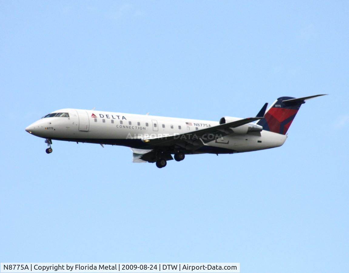 N8775A, 2003 Canadair CRJ-440 (CL-600-2B19) Regional Jet C/N 7775, Delta Connection CRJ-200
