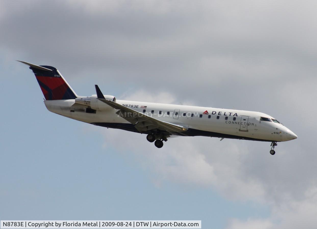 N8783E, 2003 Bombardier CRJ-200 (CL-600-2B19) C/N 7783, Delta Connection CRJ-200