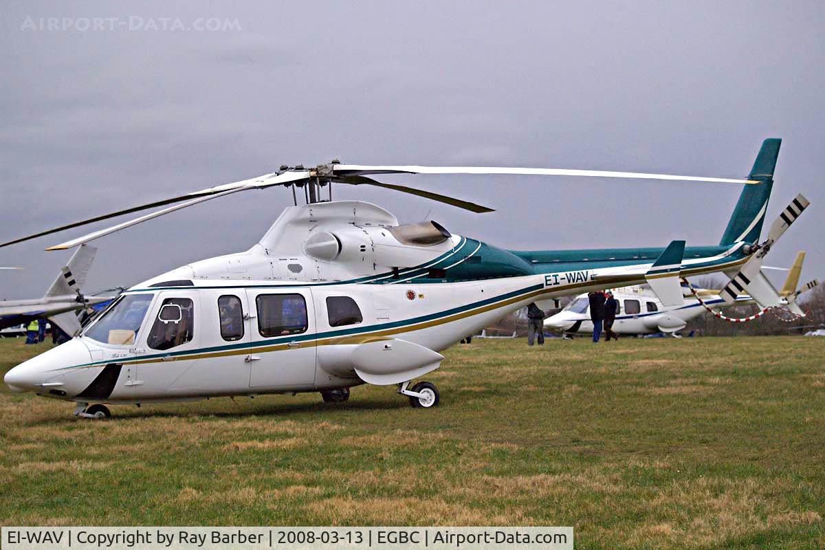 EI-WAV, Bell 430 C/N 49028, Seen at Cheltenham during Gold Cup week.