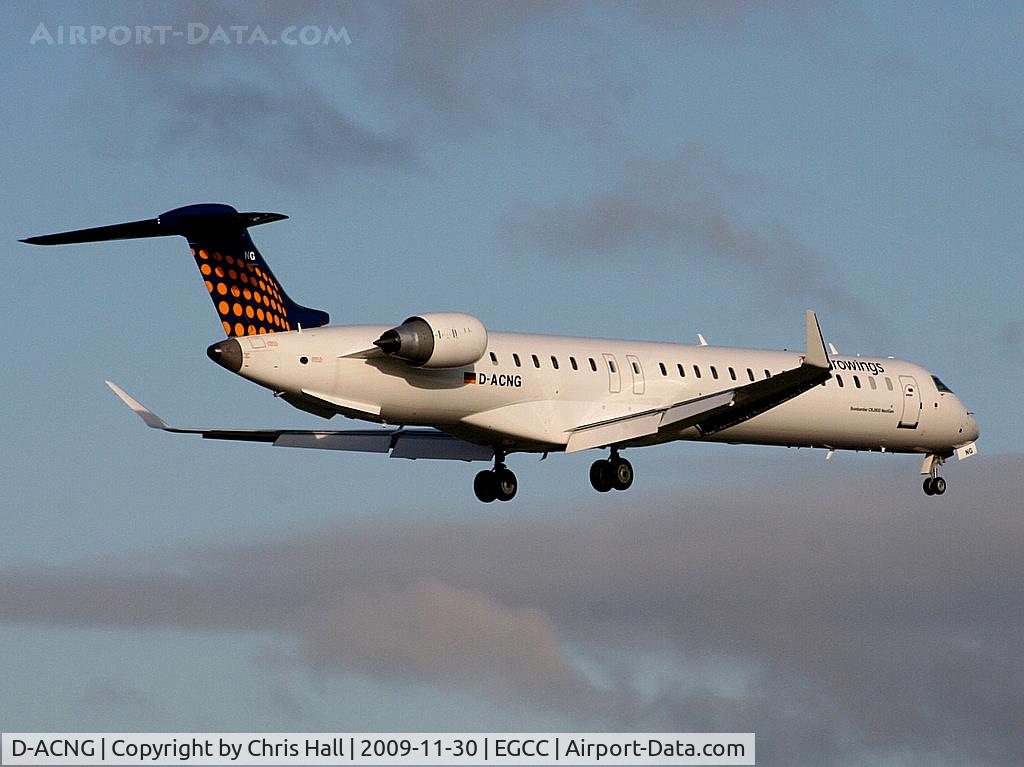 D-ACNG, 2009 Bombardier CRJ-900LR (CL-600-2D24) C/N 15245, Eurowings, CRJ-900