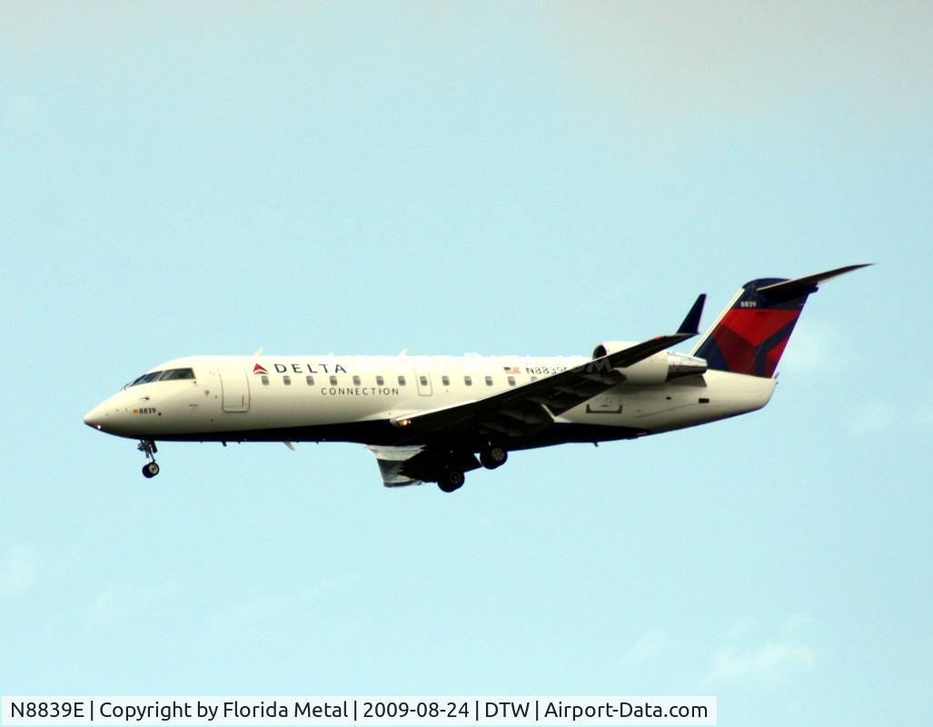 N8839E, 2003 Bombardier CRJ-440 (CL-600-2B19) C/N 7839, Delta Connection CRJ-200