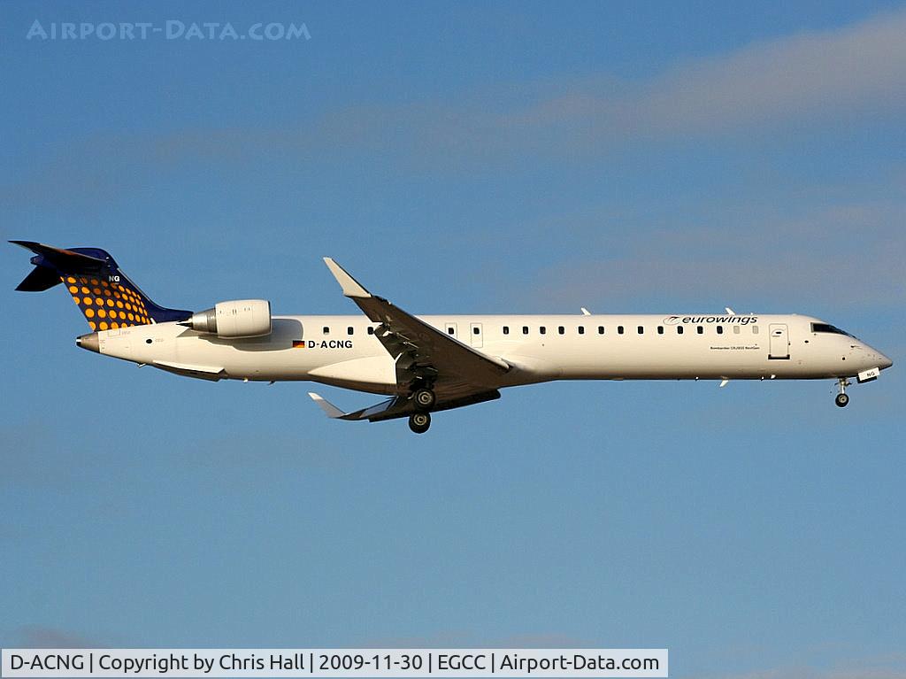 D-ACNG, 2009 Bombardier CRJ-900LR (CL-600-2D24) C/N 15245, Eurowings, CRJ-900