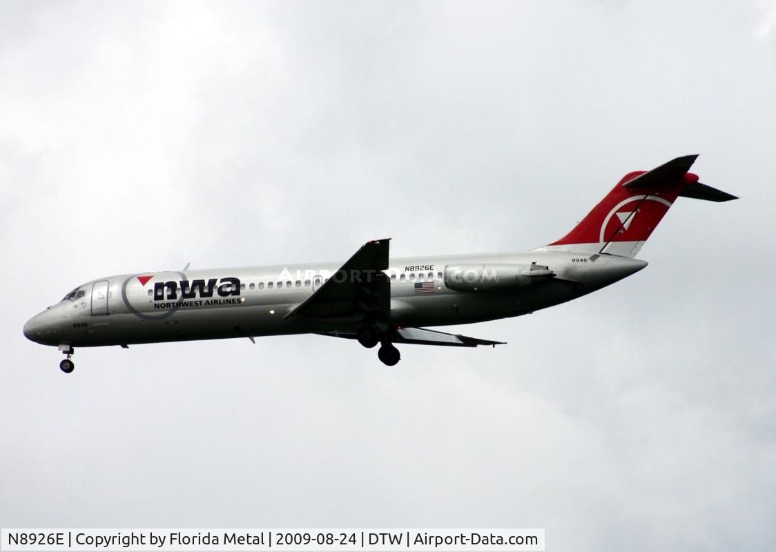 N8926E, 1967 Douglas DC-9-31 C/N 45863, Northwest DC-9-31