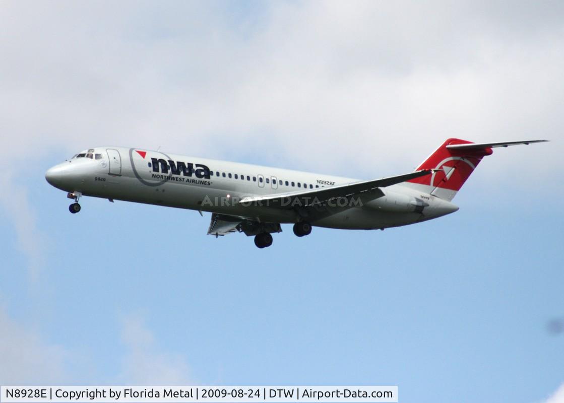 N8928E, 1967 Douglas DC-9-31 C/N 45865, Northwest DC-9-31
