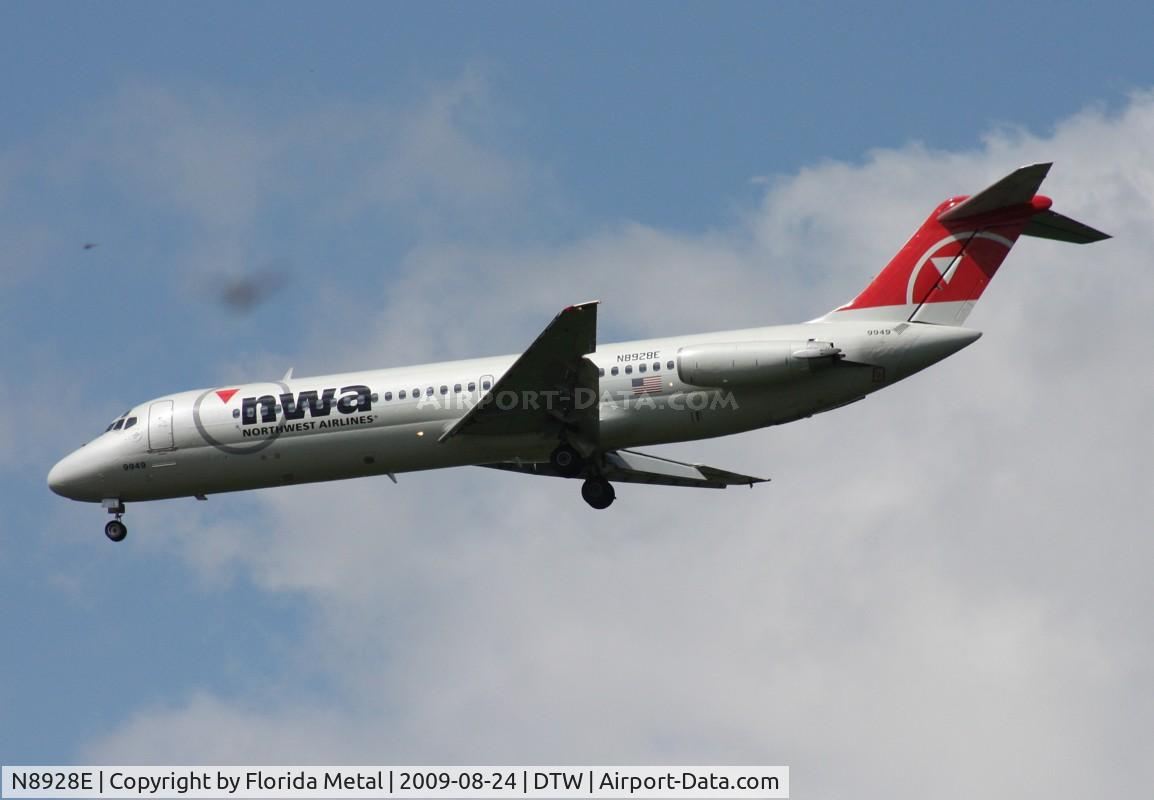 N8928E, 1967 Douglas DC-9-31 C/N 45865, Northwest DC-9-31