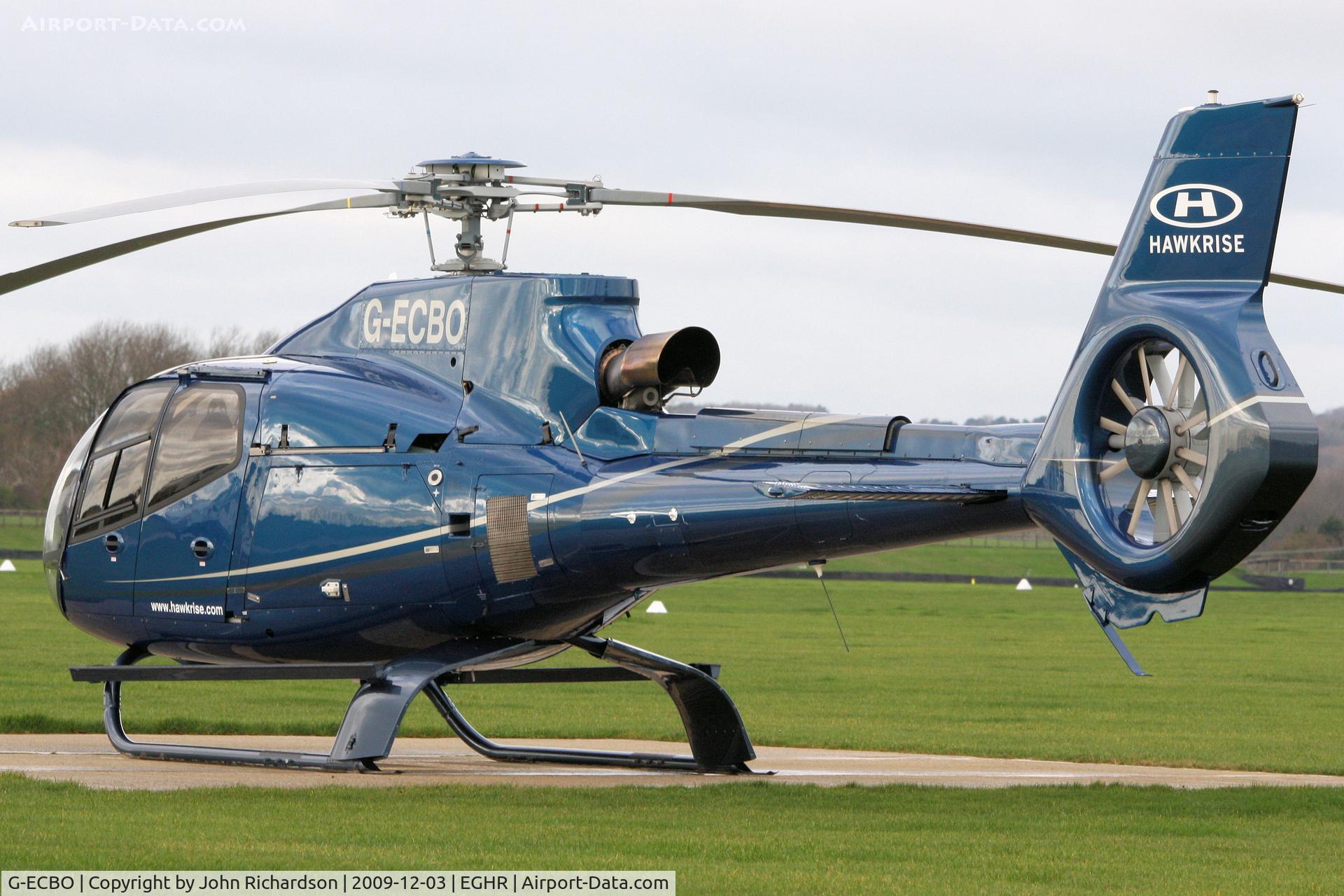 G-ECBO, 2007 Eurocopter EC-130B-4 (AS-350B-4) C/N 4276, At Goodwood