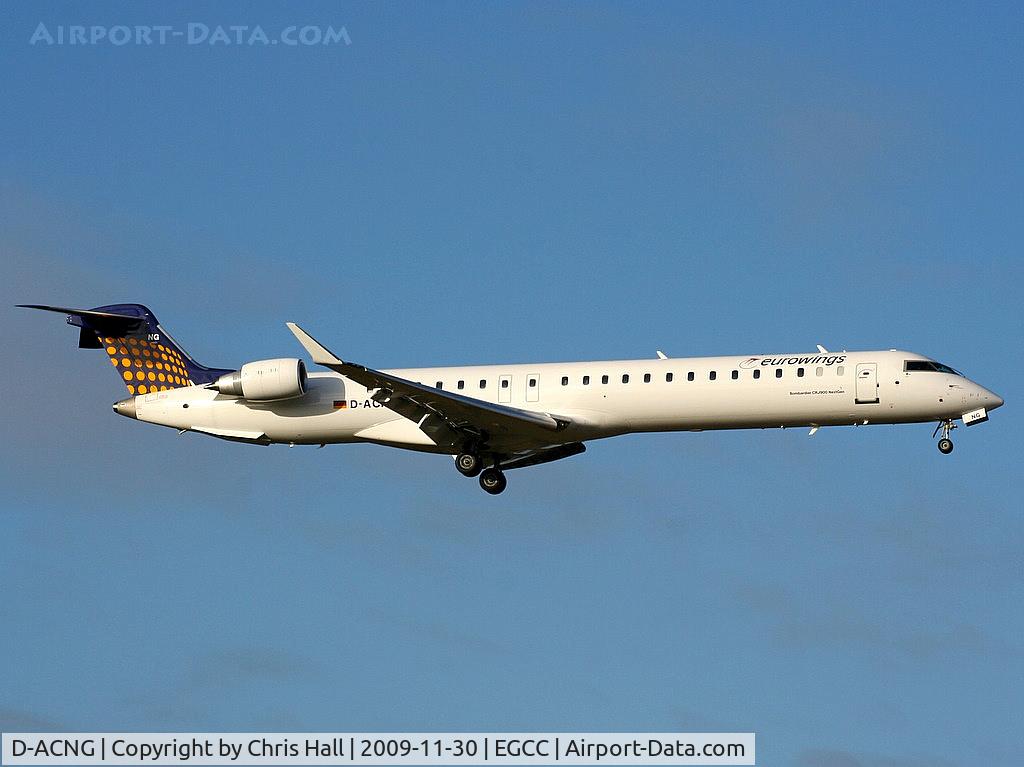 D-ACNG, 2009 Bombardier CRJ-900LR (CL-600-2D24) C/N 15245, Eurowings, CRJ-900