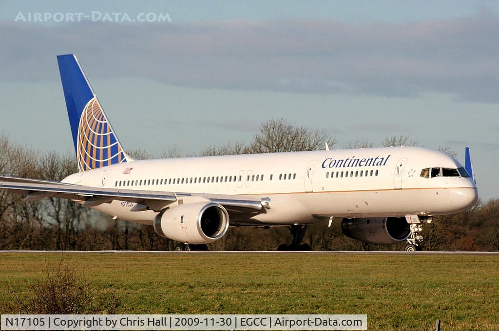 N17105, 1994 Boeing 757-224 C/N 27295, Continental Airlines