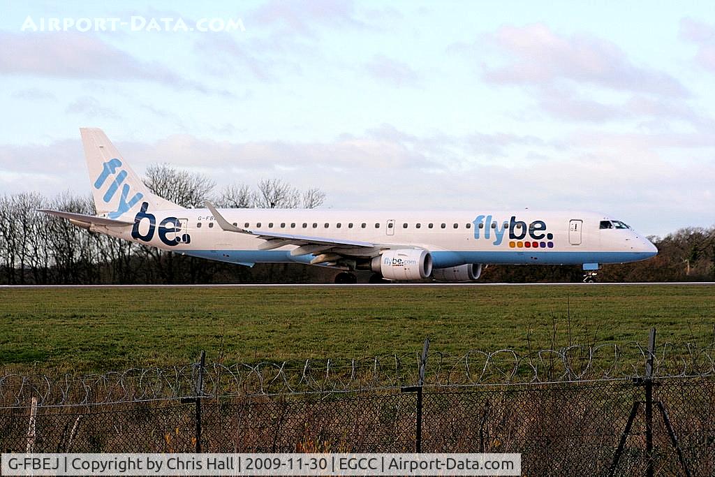 G-FBEJ, 2007 Embraer 195LR (ERJ-190-200LR) C/N 19000155, flybe