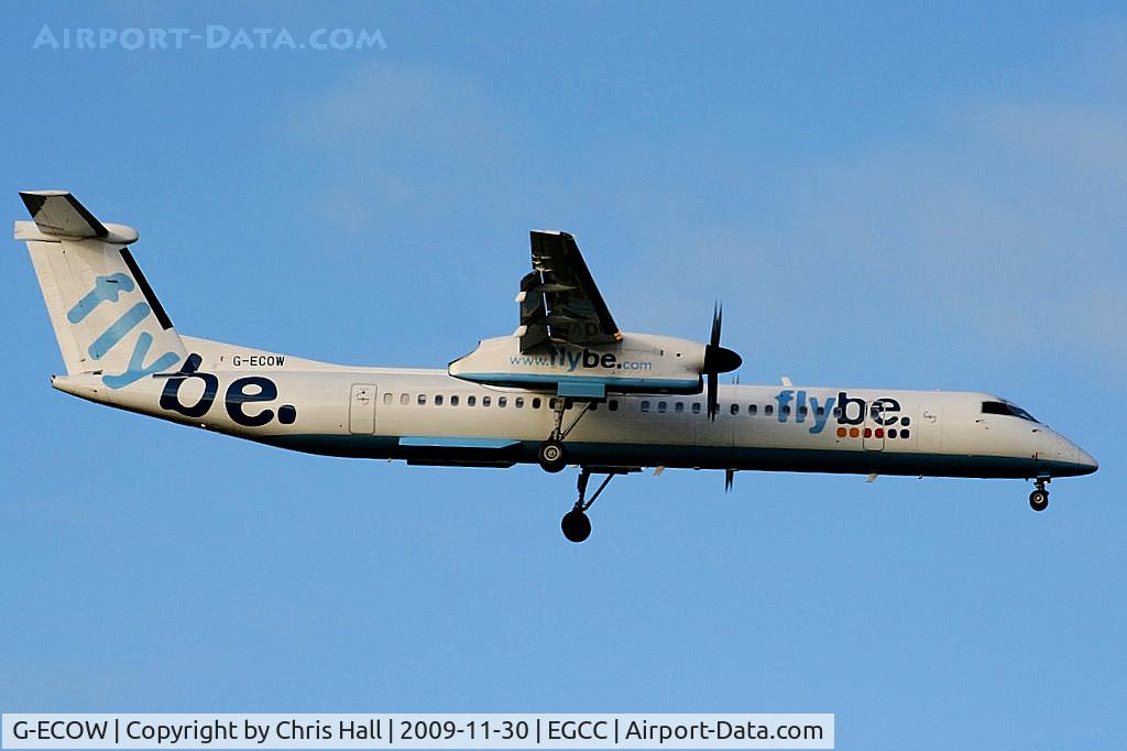G-ECOW, 2000 De Havilland Canada DHC-8-402Q Dash 8 C/N 4021, flybe