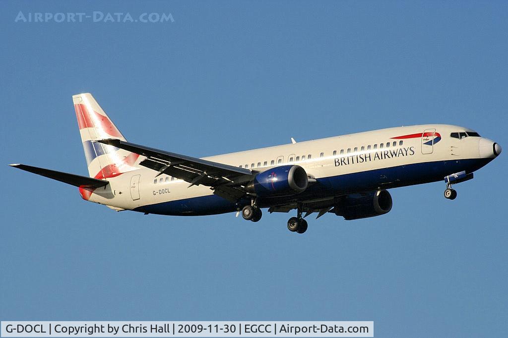 G-DOCL, 1992 Boeing 737-436 C/N 25842, British Airways
