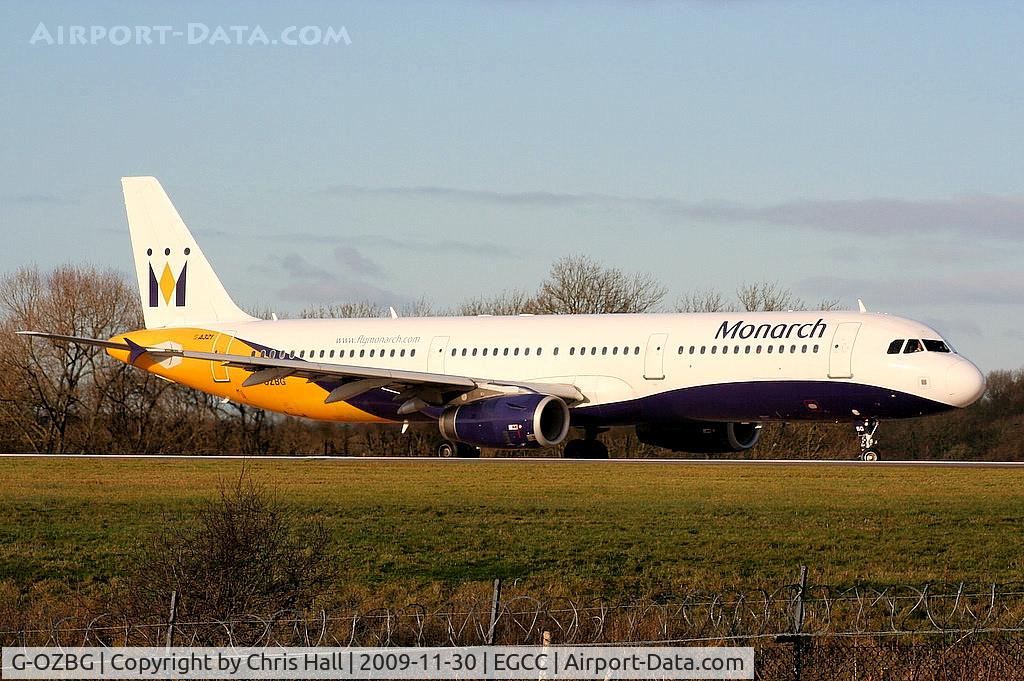 G-OZBG, 2003 Airbus A321-231 C/N 1941, Monarch Airlines