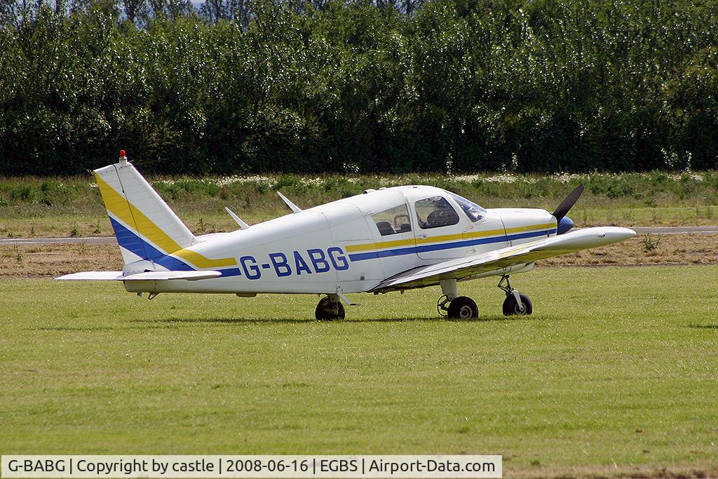 G-BABG, 1964 Piper PA-28-180 Cherokee C/N 28-2031, seen @ Shobdon