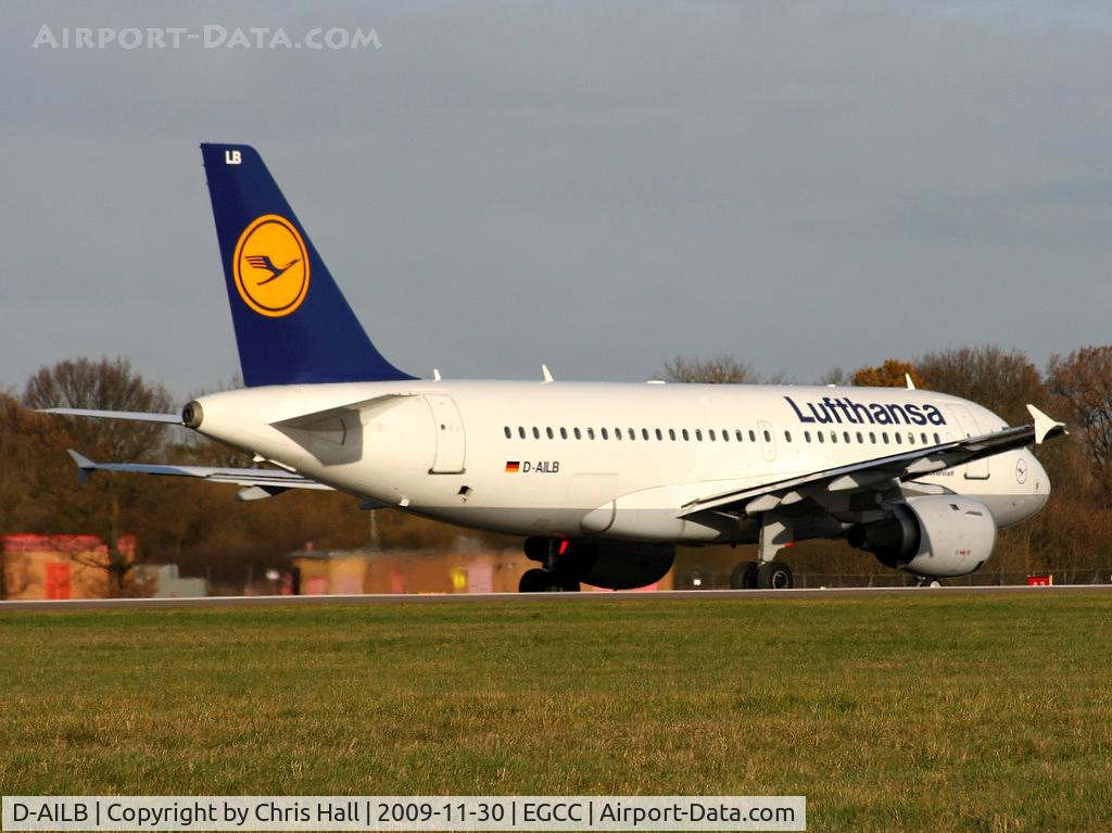 D-AILB, 1996 Airbus A319-114 C/N 610, Lufthansa