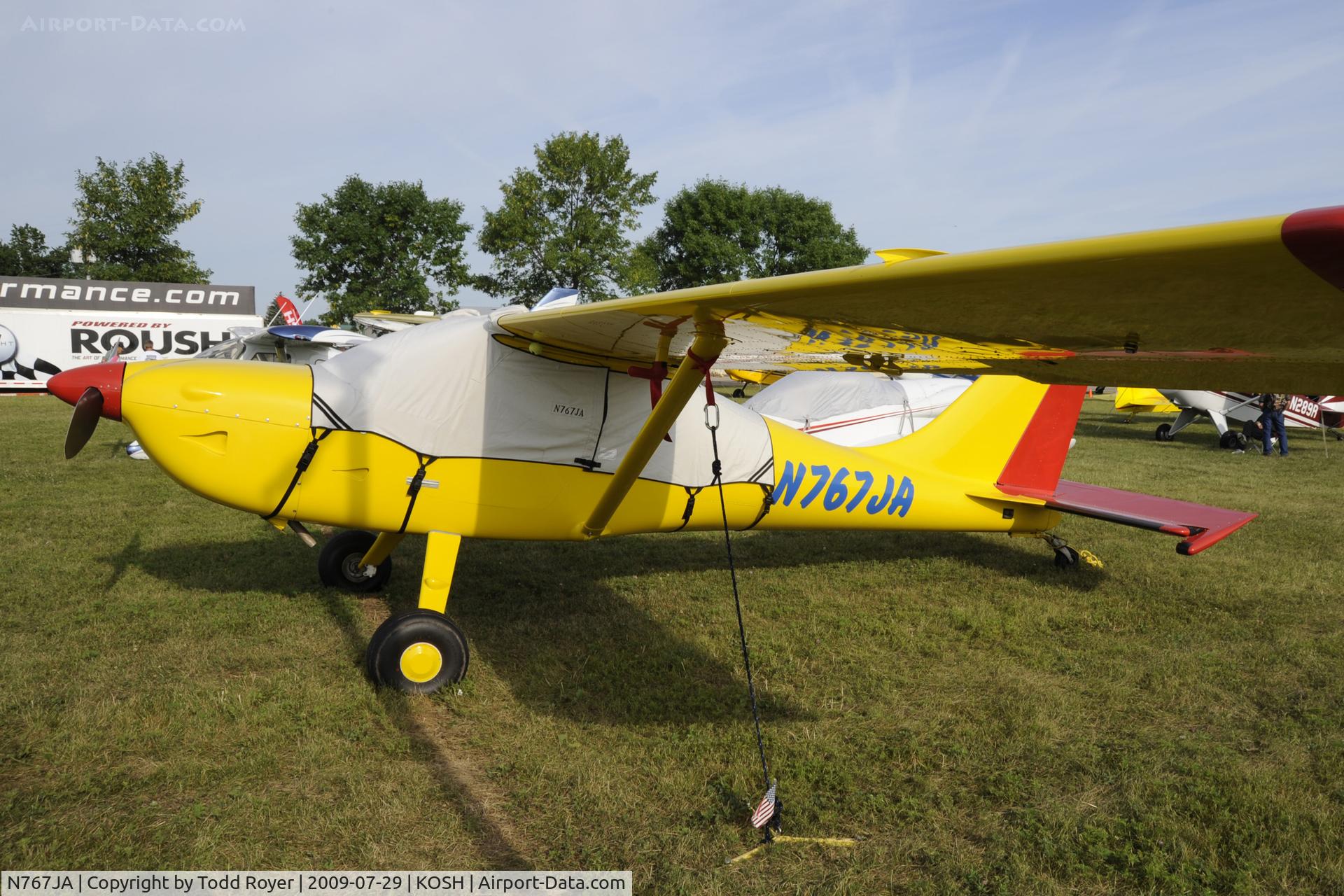 N767JA, 2004 Stoddard-Hamilton Glastar C/N 5848, EAA AIRVENTURE 2009