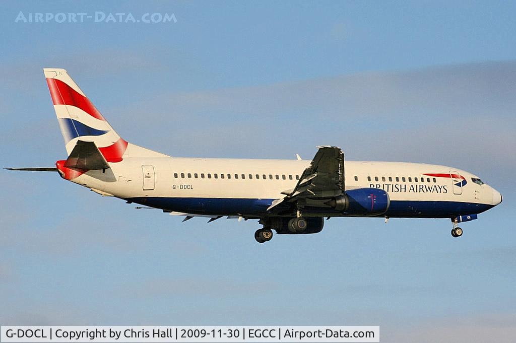 G-DOCL, 1992 Boeing 737-436 C/N 25842, British Airways