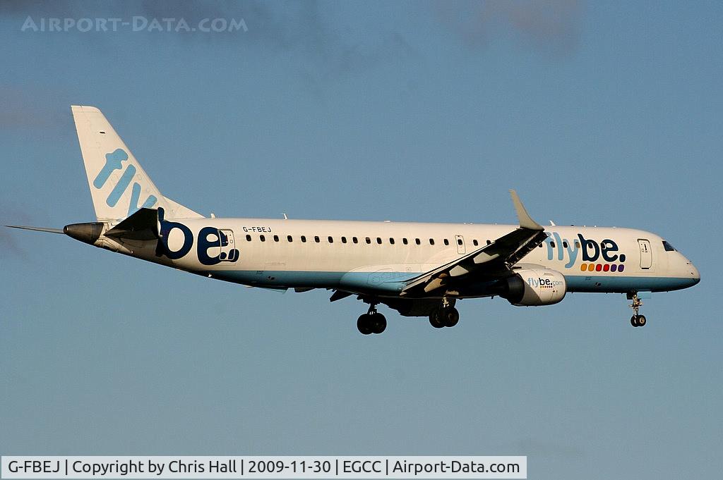G-FBEJ, 2007 Embraer 195LR (ERJ-190-200LR) C/N 19000155, flybe