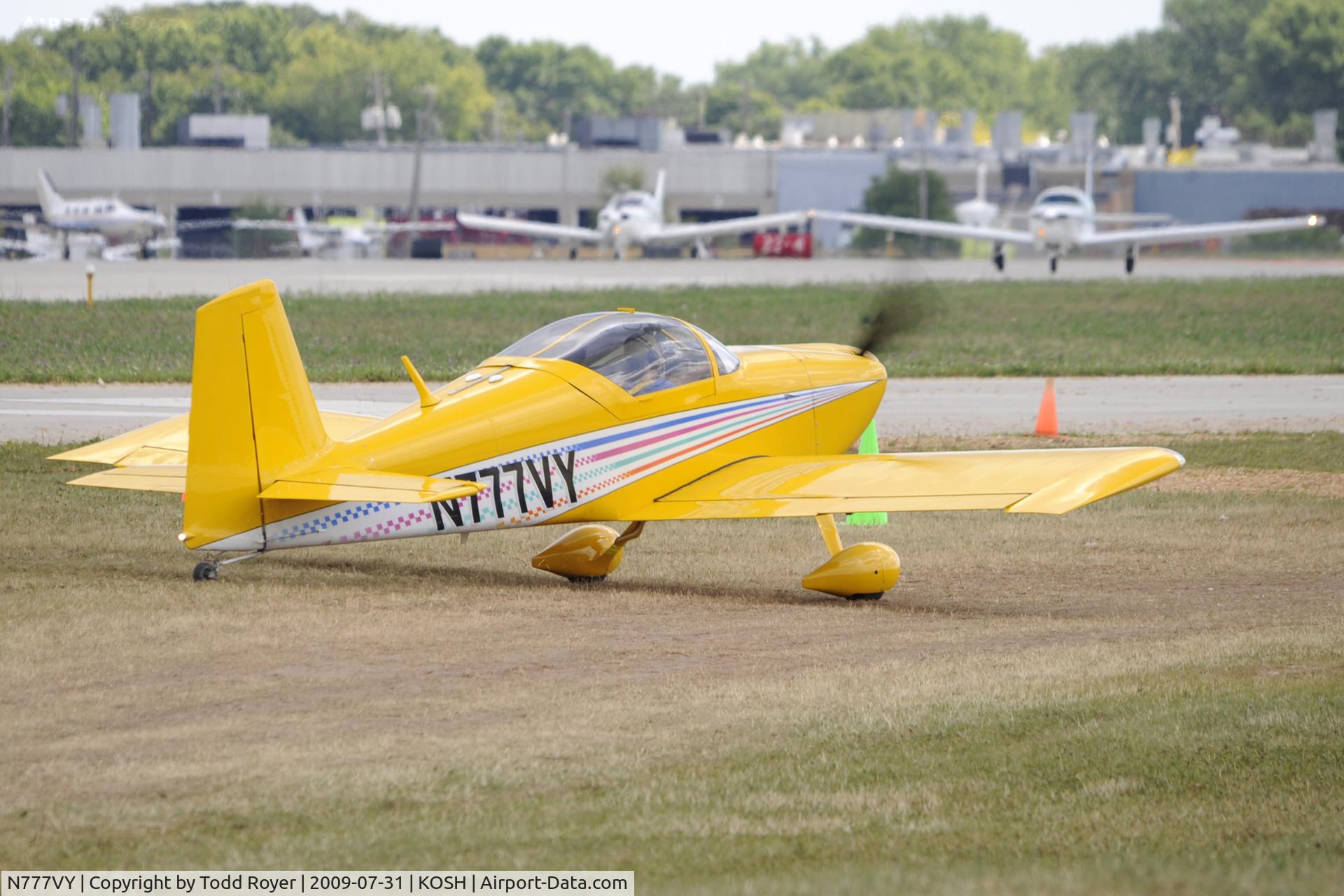 N777VY, 2006 Vans RV-7 C/N 71017, EAA AIRVENTURE 2009