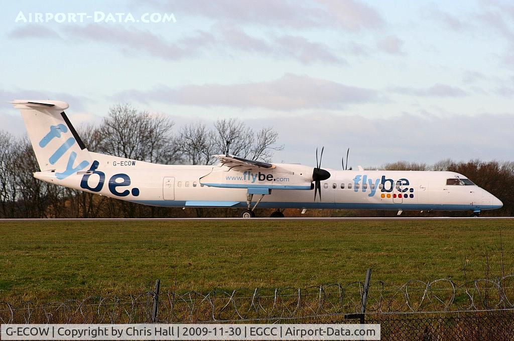 G-ECOW, 2000 De Havilland Canada DHC-8-402Q Dash 8 C/N 4021, flybe