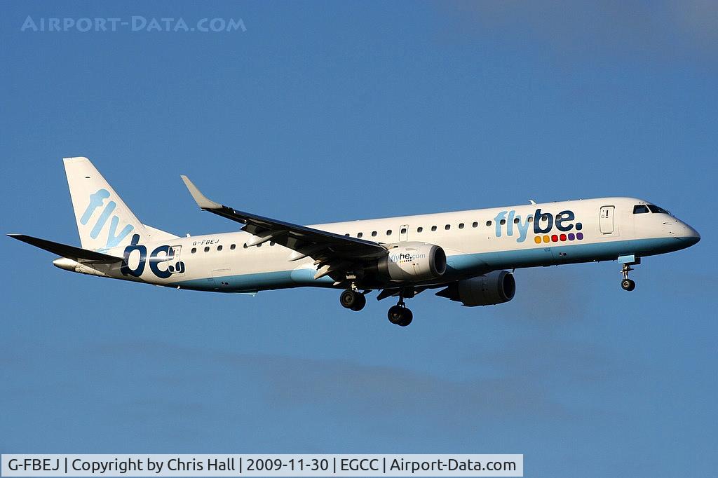 G-FBEJ, 2007 Embraer 195LR (ERJ-190-200LR) C/N 19000155, flybe